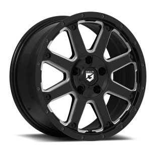Gear Off Road – Big Block CUV – Black – 17″x8″ 35mm – Summer Wheels – 726MB-7806035